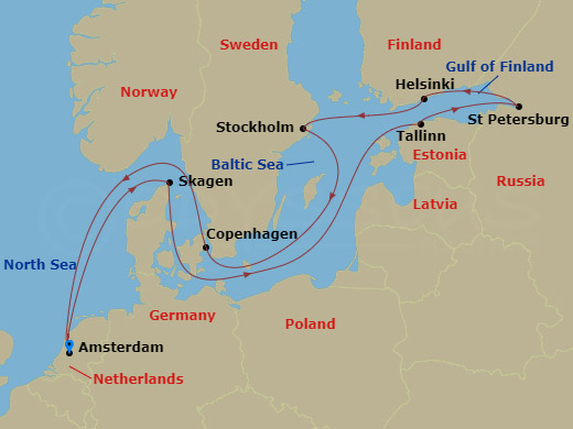map - AMS QJV TLL LED HEL STO CPH AMS VODY 